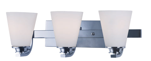 Conical 3-Light Bath Vanity Polished Chrome - C157-9013SWPC