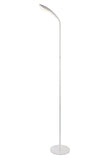 ZC121-LEDFL003 - Regency Decor: Illumen Collection 1-Light glossy frosted white Finish LED Floor Lamp